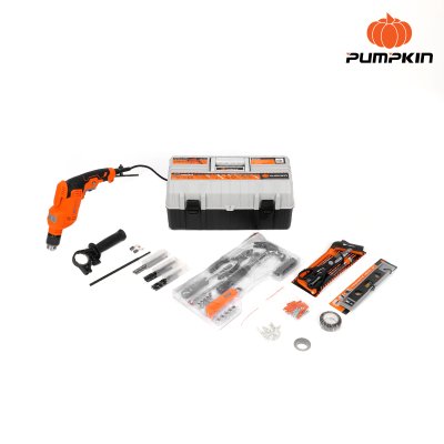 สว่านไฟฟ้ากระแทกพร้อมชุดเครื่องมือ 97ชิ้น PUMPKIN รุ่น 50236/PM50236 สว่านไฟฟ้ากระแทกพร้อมชุดเครื่องมือ 97ชิ้น PUMPKIN รุ่น 50236/PM50236