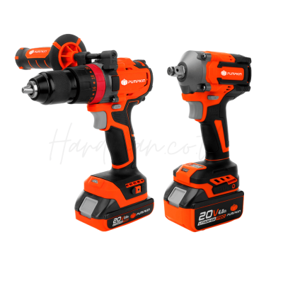 Brushless Cordless Impact Drill /Impact Wrench PUMPKIN INF-IMDIW-422CK / 50296