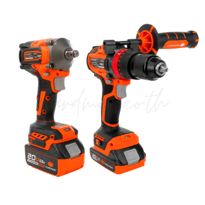 Brushless Cordless Impact Drill /Impact Wrench PUMPKIN INF-IMDIW-422CK / 50296