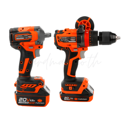Brushless Cordless Impact Drill /Impact Wrench PUMPKIN INF-IMDIW-422CK / 50296