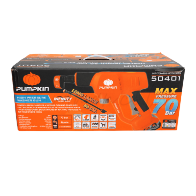 PUMPKIN 20V Cordless High-Pressure Washer – Model INF-70WGB