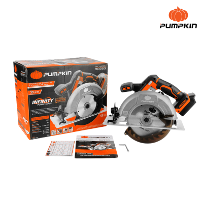 Brushlees Cordless 6.5” Circular Saw PUMPKIN INF-165CSBL / 50353