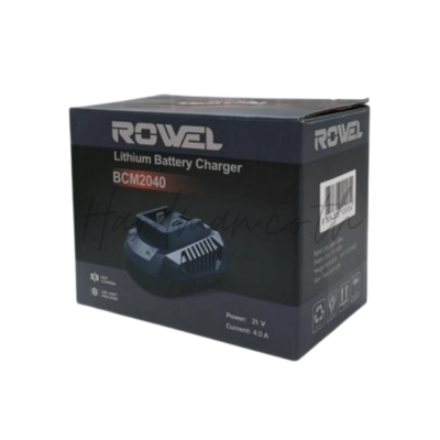 ROWEL Battery Charger (BCM2040), 20V 4.0Ah
