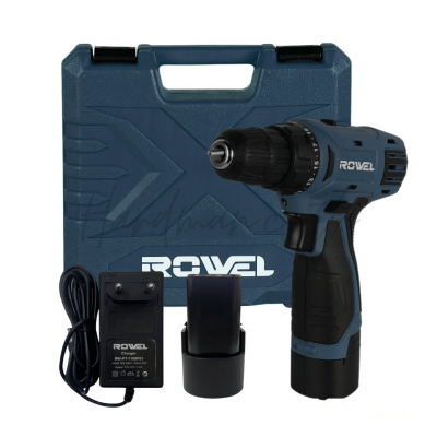 ROWEL RW-110 Cordless Drill 12V 20N·m – Includes Battery & Charger