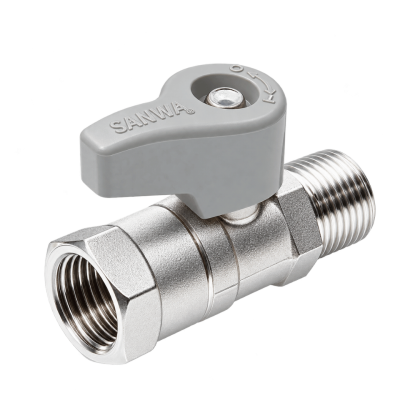มินิบอลวาล์ว 1/2 นิ้ว 4 หุน SANWA รุ่น BV 15 MF
