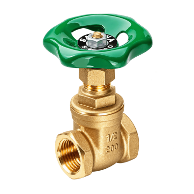 SANWA Brass Gate Valve, 1/2"–2"