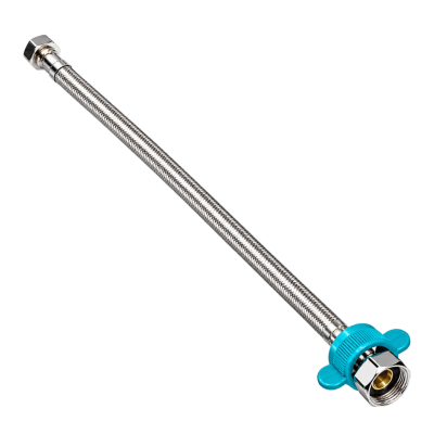 สายน้ำดี สายถักสแตนเลส SUS304 ความยาว 12-24 นิ้ว SANWA JET