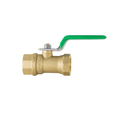 บอลวาล์ว DZR 400PSI SANWA ขนาด 1/2 นิ้ว