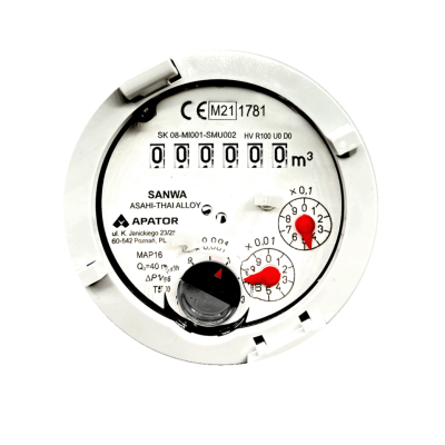 มาตรวัดน้ำ ระบบใบพัด ยี่ห้อ SANWA Woltman DN40-300