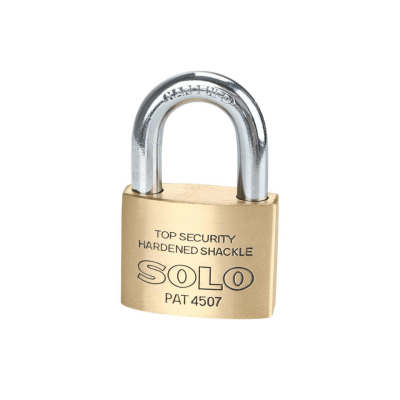 กุญแจทองเหลือง SOLO NO.4507 SQL 45 มม. กุญแจทองเหลือง SOLO NO.4507 SQL 45 มม.