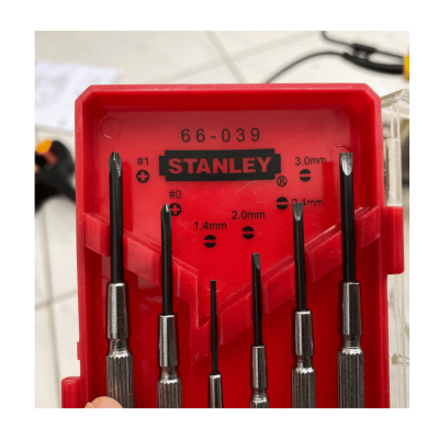 ชุดไขควง 6 ชิ้น STANLEY