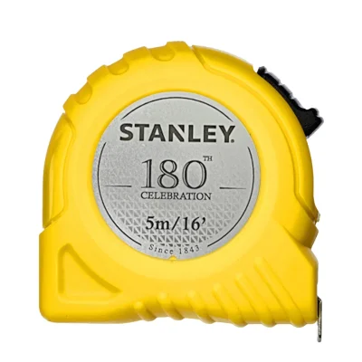 ตลับเมตร โกลบอลล์เทป STANLEY รุ่น 180 ปี STHT30496-180TH