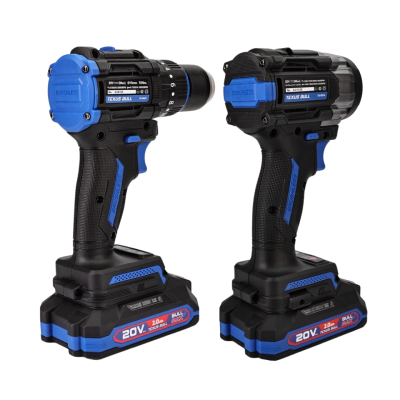 ชุดสว่านกระแทกไร้สายและไขควงกระแทกไร้สาย TEXUS BULL รุ่น TX-8204