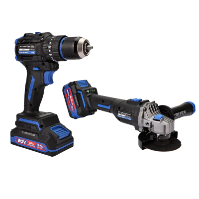 ชุดสว่านกระแทกและเจียรมือไร้สาย TEXUS BULL รุ่น TX-8241