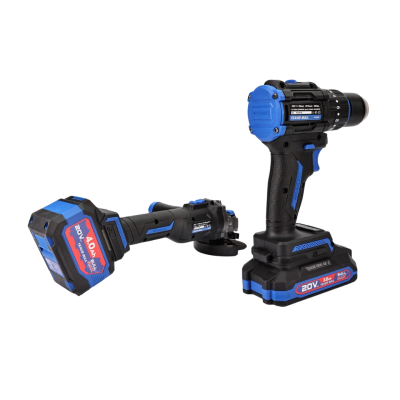 ชุดสว่านกระแทกและเจียรมือไร้สาย TEXUS BULL รุ่น TX-8241