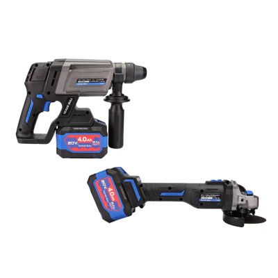 26mm Rotary Hammer Drill and Cordless Angle Grinder Set TEXUS BULL TX-8222