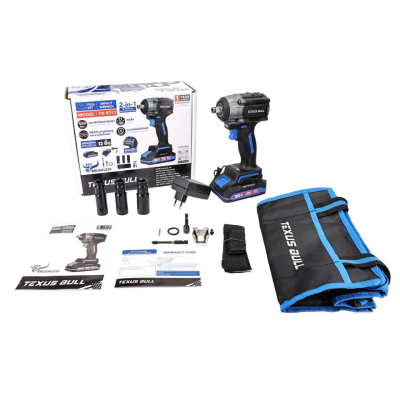 บล็อกกระแทกไร้สาย 550Nm 20 V TEXUS BULL รุ่น TX-9711