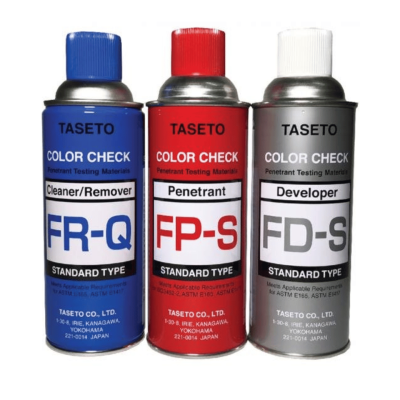 ชุดน้ำยาตรวจสอบแนวเชื่อม Taseto รุ่น FR-Q, FP-S, FD-S ชุดน้ำยาตรวจสอบแนวเชื่อม Taseto รุ่น FR-Q, FP-S, FD-S
