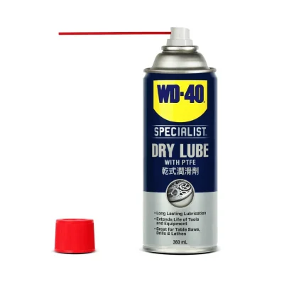 สเปรย์หล่อลื่นผสมสารเทฟลอน ชนิดแห้ง WD-40 SPECIALIST (Dry Lube PTFE)