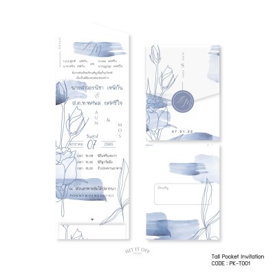 Tall Pocket Card