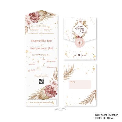 Tall Pocket Card