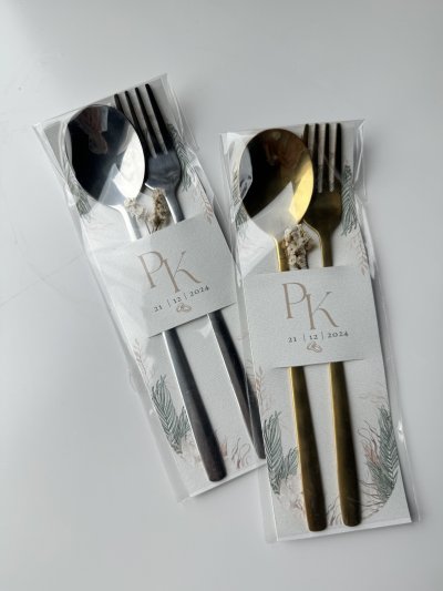 ของชำร่วยงานแต่ง Cutlery Set ชุดข้อน/ส้อม