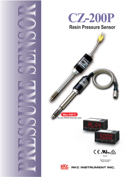 Resin Pressure Sensor CZ-200P
