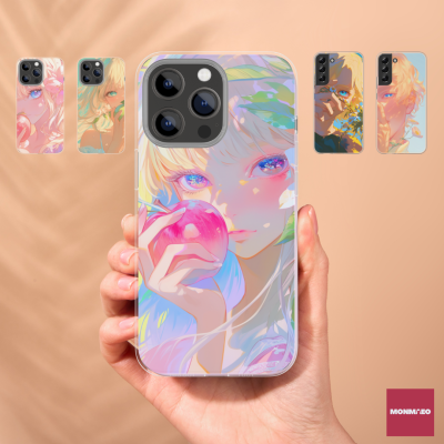 【Make by Order】 เคสพรีเมี่ยมใส Premium Clear Silicone Case - Eyes on me! MM10005