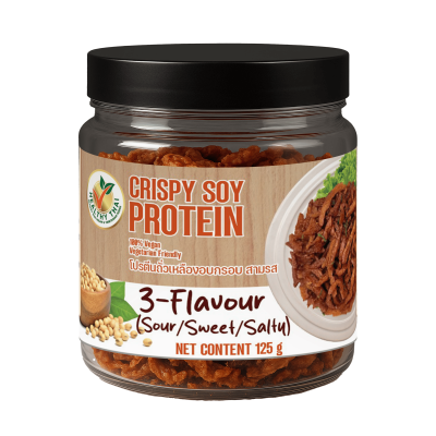 3-flavour Crispy Soy protein