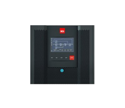 หน้าจอควบคุม UPS รุ่น EXTRA POWER แบบใกล้ ชัดเจน ใช้งานง่าย