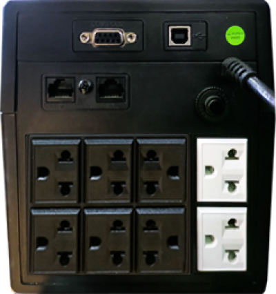 เครื่องสำรองไฟ 1000VA Micro Power ระบบ Line Interactive พร้อม AVR