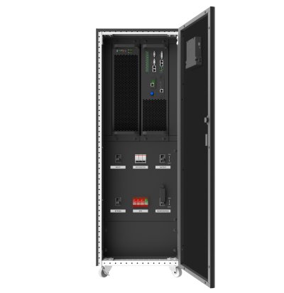 พอร์ตเชื่อมต่อด้านหลังเครื่องสำรองไฟ 3 เฟส 60-120VA EXTRA POWER MY – BCN UPS