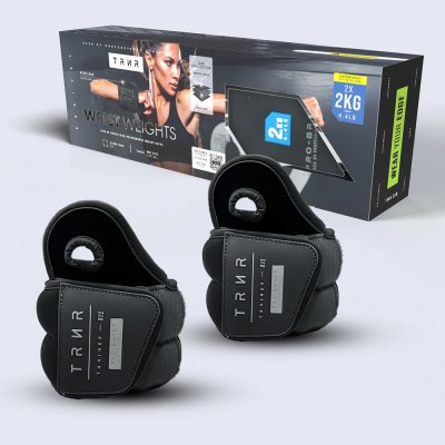 Wrist Weight 2*2kg Weight - Black