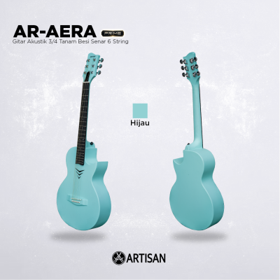 ARTISAN Gitar Akustik 3/4 Tanam Besi ( AR - AERA Prime ) Senar 6 String