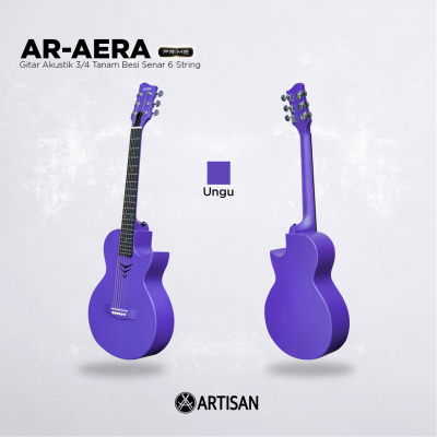 ARTISAN Gitar Akustik 3/4 Tanam Besi ( AR - AERA Prime ) Senar 6 String