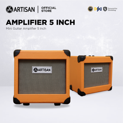 ARTISAN Ampli Gitar Mini 5 Inch Amplifier Guitar Original