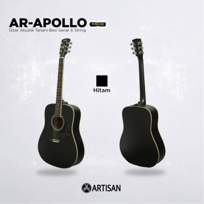 ARTISAN Gitar Akustik Tanam Besi ( AR - APOLLO Prime ) Senar 6 String