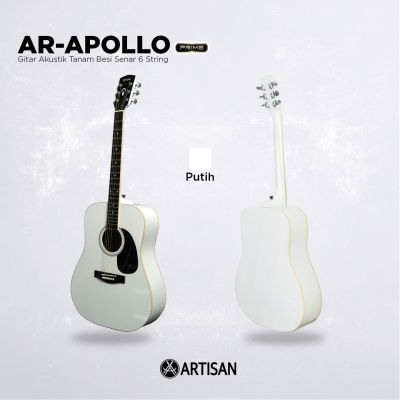 ARTISAN Gitar Akustik Tanam Besi ( AR - APOLLO Prime ) Senar 6 String