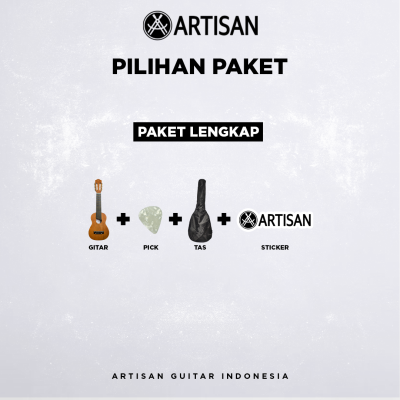 ARTISAN Gitar Lele Mini ( AR - ATHENA ) Senar 6 Nylon