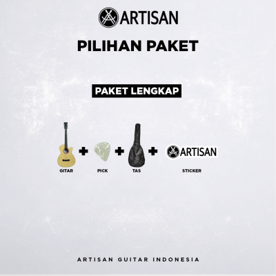 ARTISAN Gitar Akustik Pemula ( AR - NEMESIS ) Senar 6 String