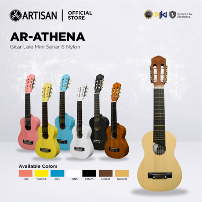ARTISAN Gitar Lele Mini ( AR - ATHENA ) Senar 6 Nylon