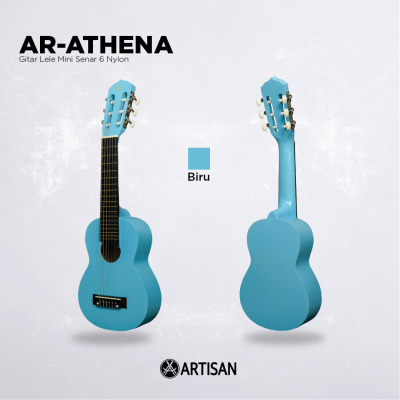 ARTISAN Gitar Lele Mini ( AR - ATHENA ) Senar 6 Nylon