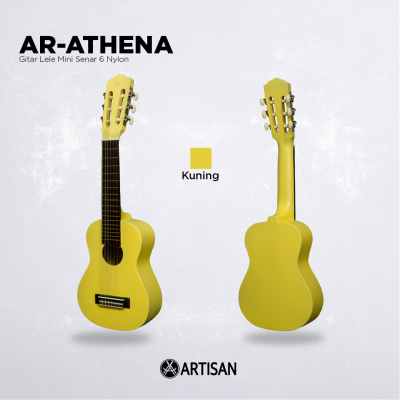 ARTISAN Gitar Lele Mini ( AR - ATHENA ) Senar 6 Nylon