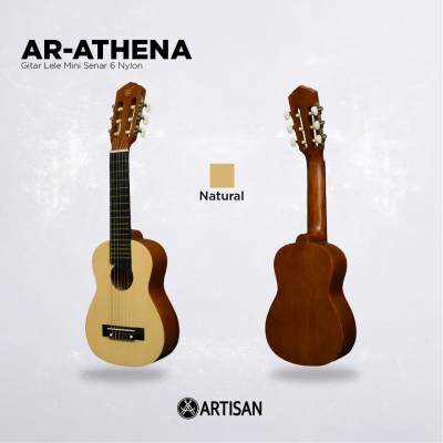 ARTISAN Gitar Lele Mini ( AR - ATHENA ) Senar 6 Nylon