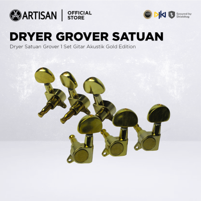 ARTISAN Dryer Satuan Grover Gold Edition Gitar Akustik