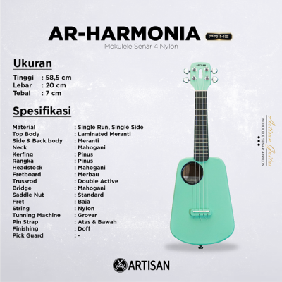 ARTISAN Mokulele ( AR - HARMONIA Prime ) Senar 4 Nylon