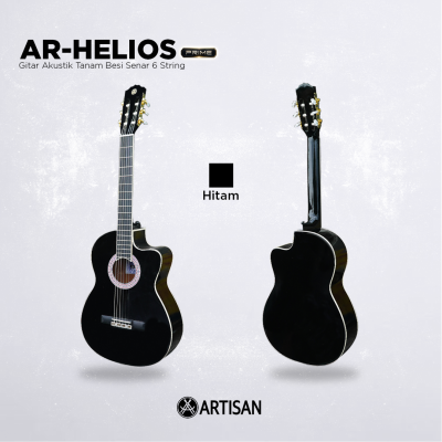 ARTISAN Gitar Klasik Tanam Besi ( AR - HELIOS Prime ) Senar 6 Nylon