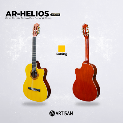 ARTISAN Gitar Klasik Tanam Besi ( AR - HELIOS Prime ) Senar 6 Nylon