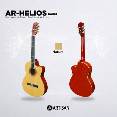 ARTISAN Gitar Klasik Tanam Besi ( AR - HELIOS Prime ) Senar 6 Nylon