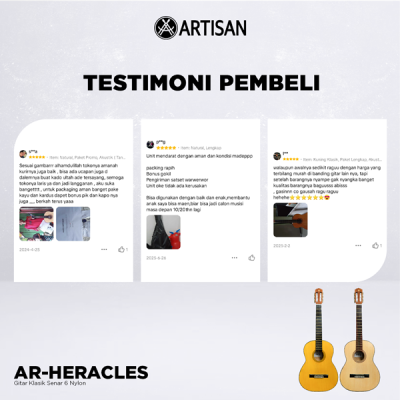 ARTISAN Gitar Klasik ( AR - HERACLES ) Senar 6 Nylon